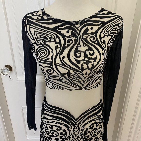 Tripp NYC Daang Goodman Vintage Y2K Bodycon Dress - Picture 2 of 10